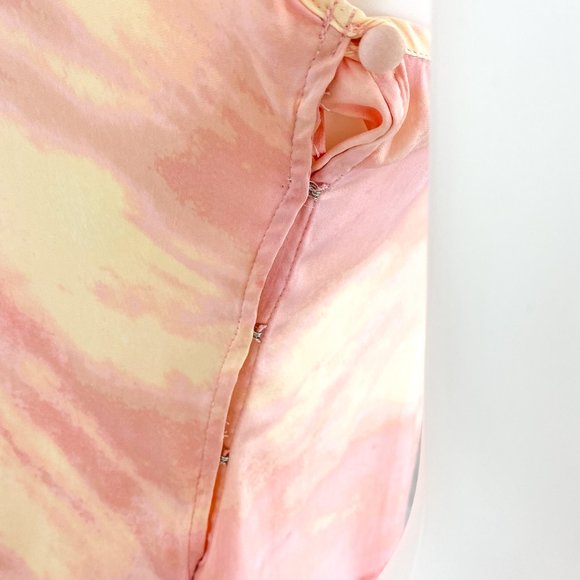 Intimately Free People Chasing Shadows Midi Slip Dress in Pink Wash Combo Size S - Picture 9 of 10